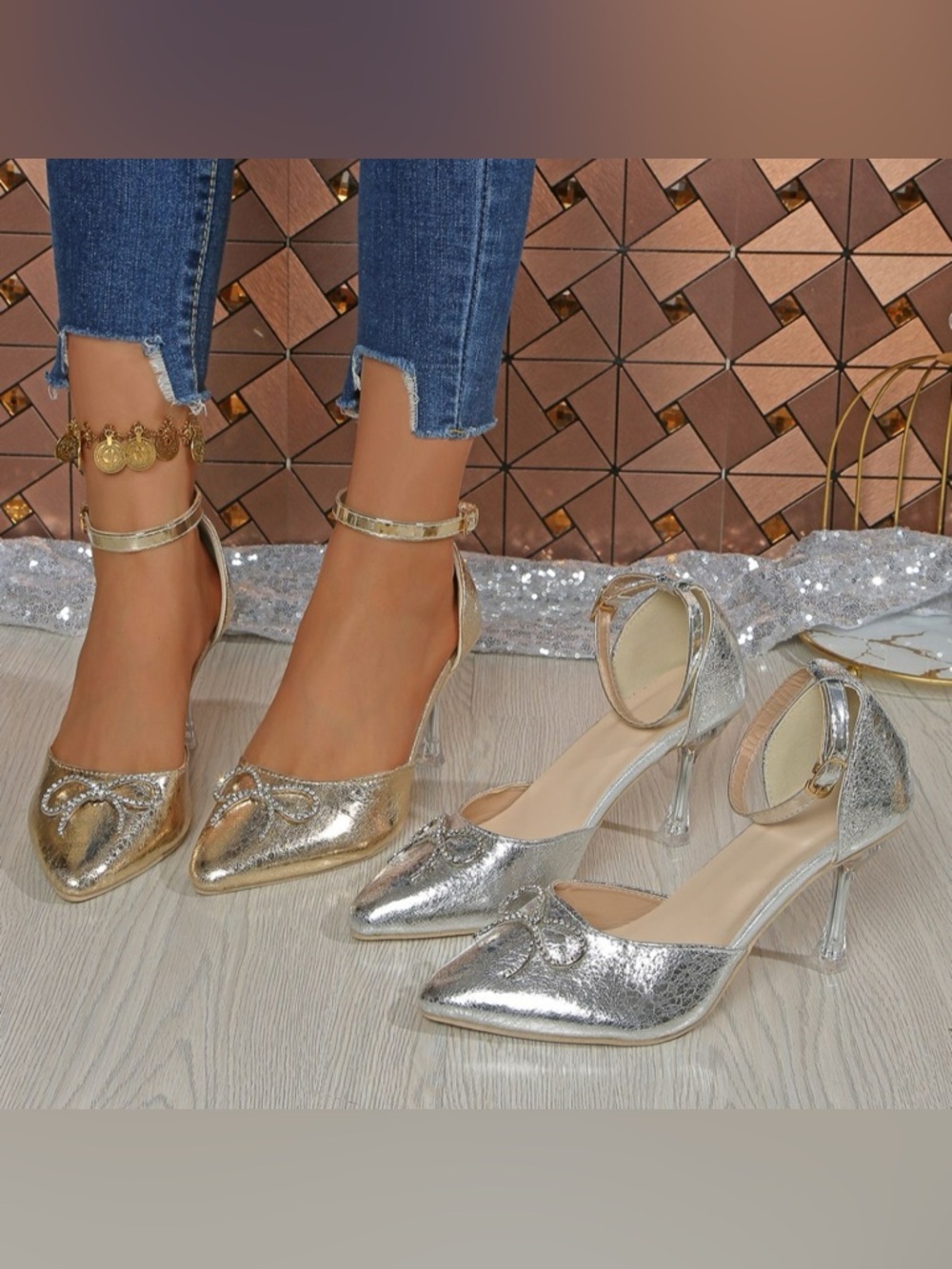 Bow Point Toe Pumps